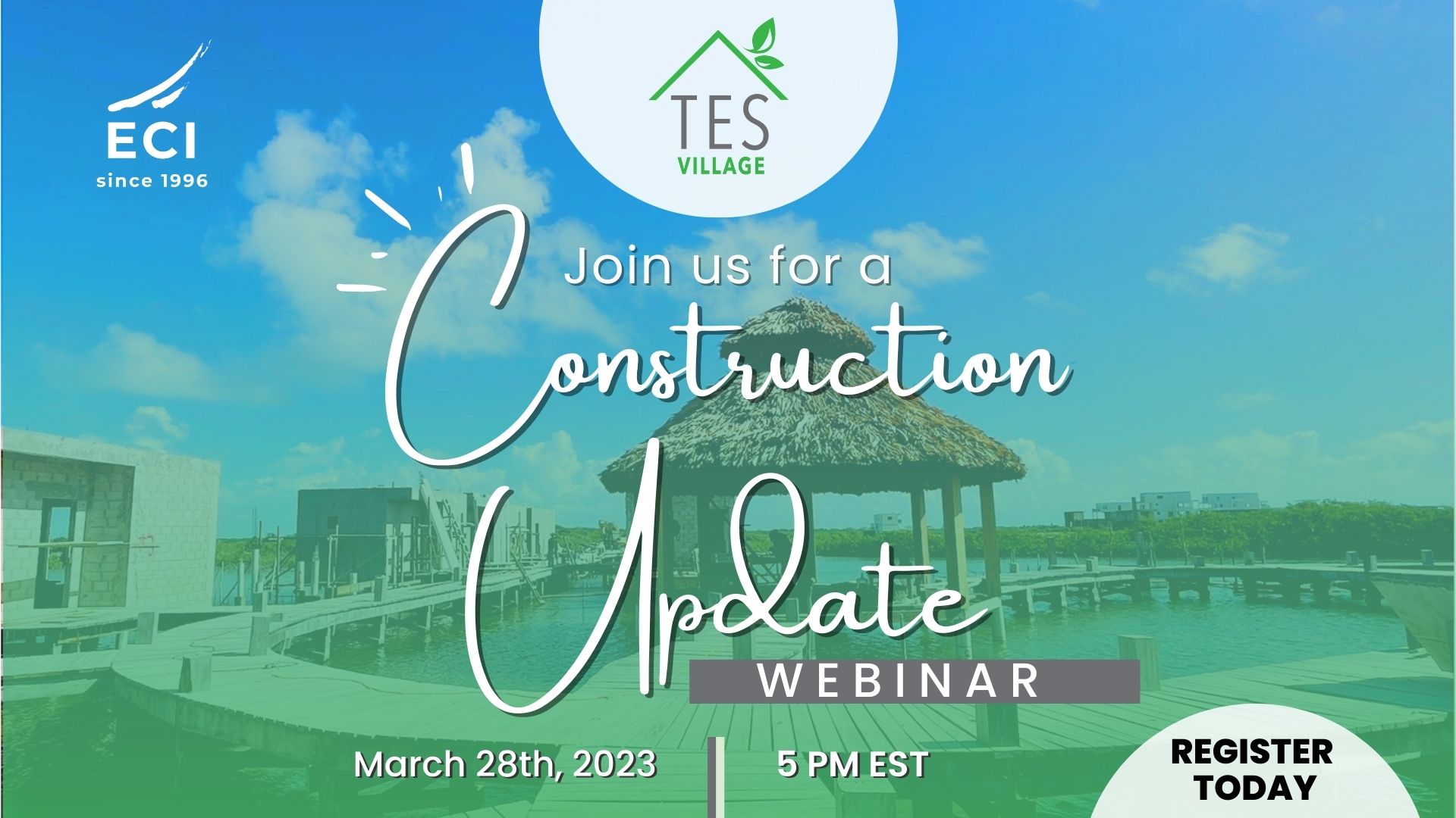 Register Now Eva Construction Updates Webinar - Best Sunset Patterns in Mobile